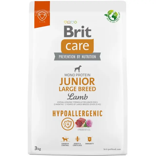 Brit Care Junior Large Lamb & Rice 3kg