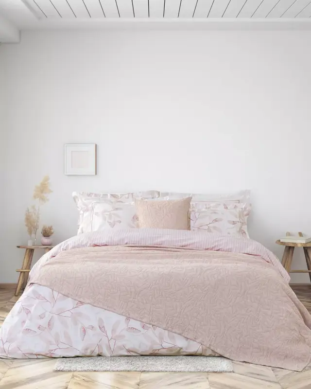 Κουβέρτα Nuve - Powder Pink Υπέρδιπλη 220x240 Ροζ