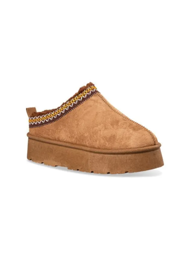 Envie Shoes Κλειστές Γυναικείες Παντόφλες Καφέ S41-20480-36