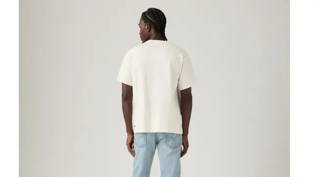 VINTAGE FIT GRAPHIC TEE NEUTRALS White - L 2