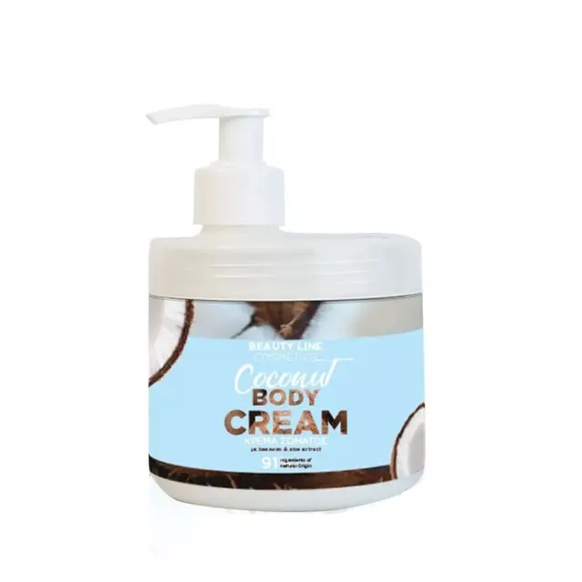 Beauty Line Κρέμα Σώματος Coconut Scent 500ml