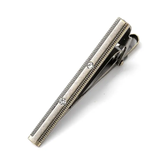 Ασημί Κλιπ Γραβάτας 5 cm – LGD-TC/ANTIQUE/40 3