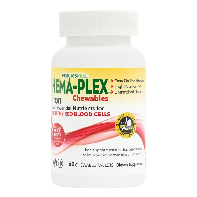 HEMA-PLEX CHEWABLE 60
