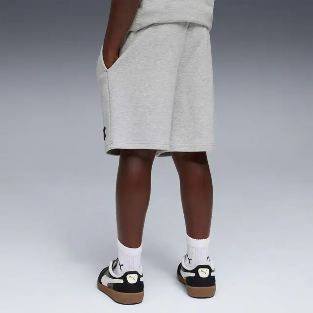 Puma Boy's Essentials Logo Lab Relaxed Shorts Γκρι 693389-04 (Puma) 2