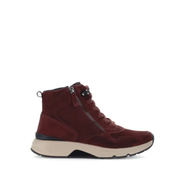 Gabor Μποτάκια Γυναικείο δέρμα Nubuck Κόκκινο GAB/36888 48-D/RED