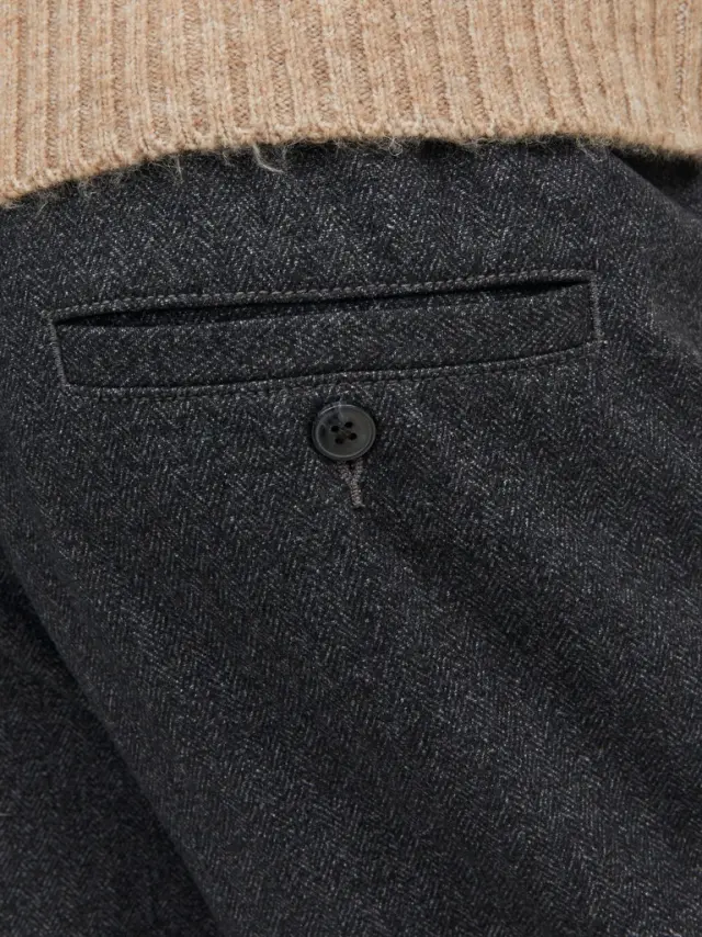 JPSTKARL JJREESE TAPERED WINTER CHINO dark grey - 34 , 34 2