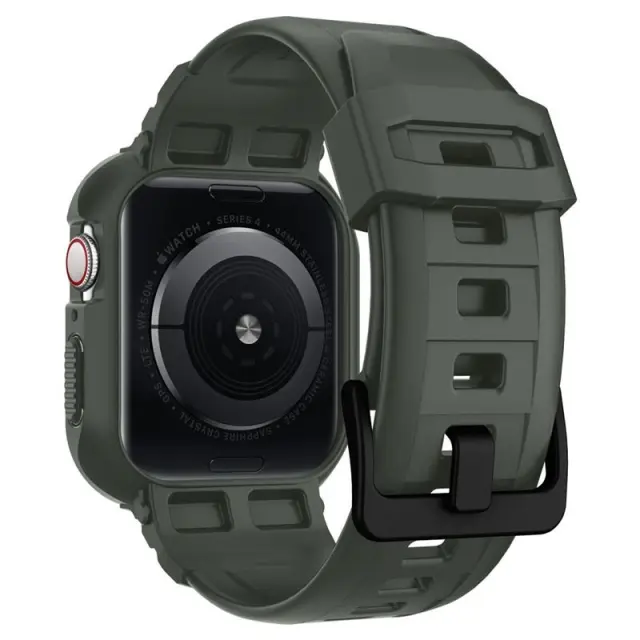Spigen Rugged Armor Pro, green - Apple Watch 45mm/44mm 3