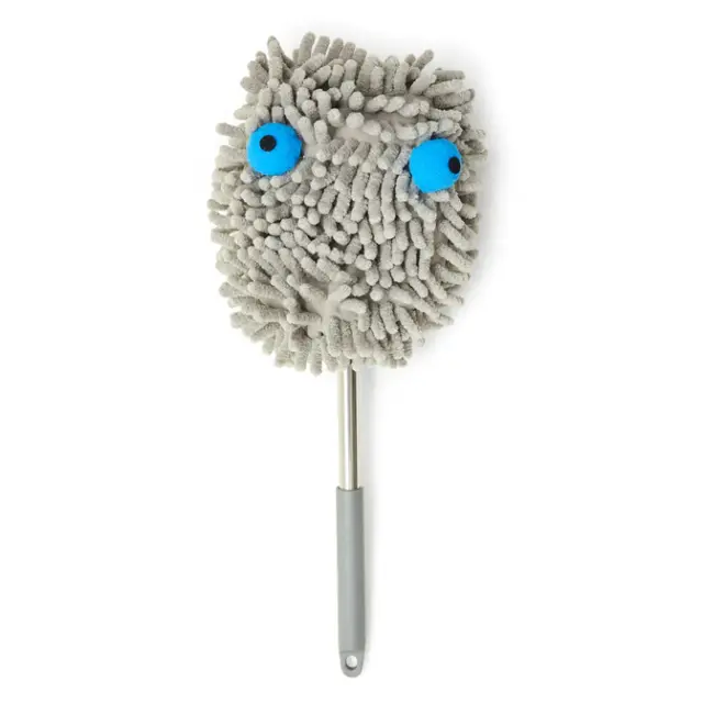 Ξεσκονιστήρι Goggly Eyed Chenille Grey Monster Duster SKU CD675