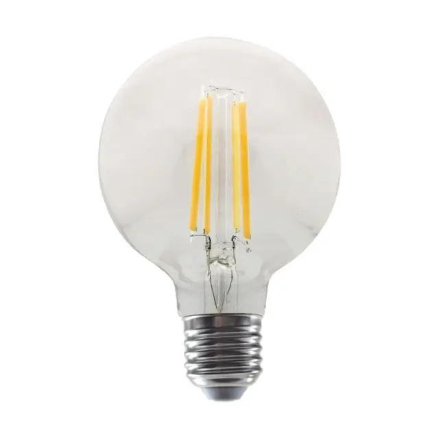 LED FILAMENT E27 G80 10W 4000K 230V AC 1260LM RA80 30000H 360° / PALA8010NW