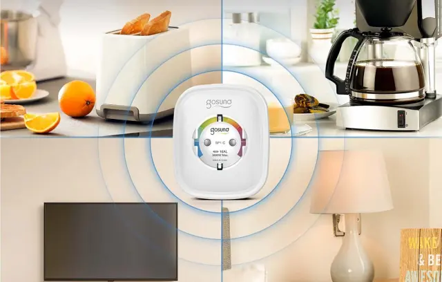 Gosund SP1-H Μονή Εξωτερική Πρίζα Ρεύματος Wi-Fi Λευκή 2 τμχ (SP1-H 2pc) (GOSSP1-H2PCS) 2