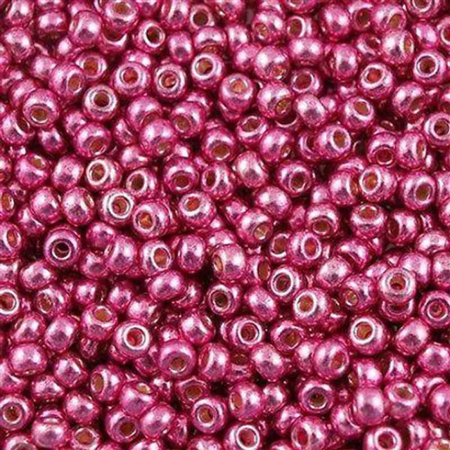 Χάντρα Miyuki Round Rocailles 8/0 - 4210 - Duracoat Galvanized Hot Pink ~25gr