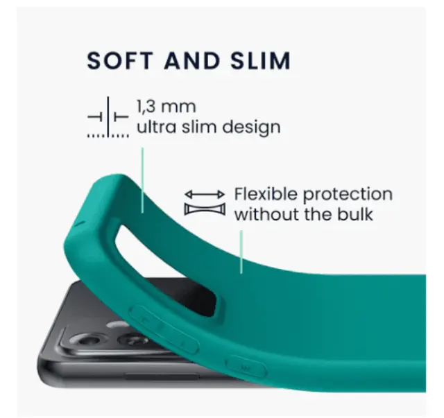 KW Θήκη Slim TPU Σιλικόνης για Samsung Galaxy A33 - Teal Matte 3