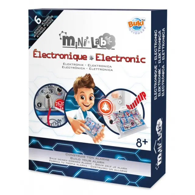 Buki France Εκπαιδευτικό Παιχνίδι Mini Lab Electronic (8+ ετών) 3008
