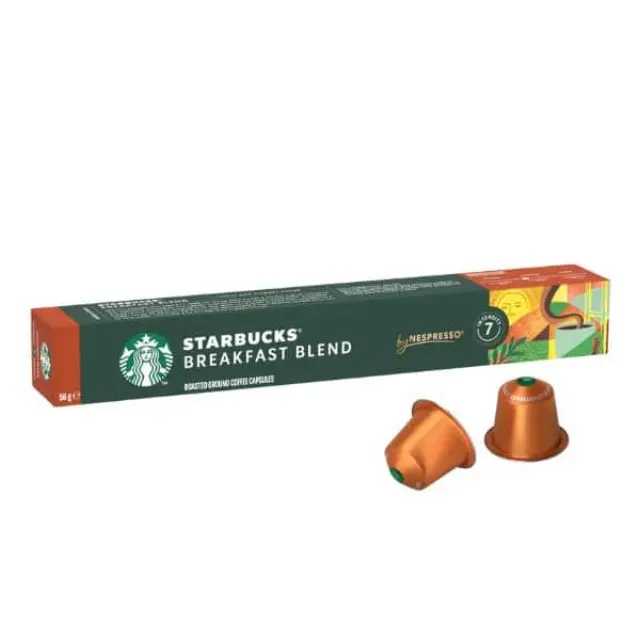 Starbucks Breakfast Blend Aluminium 10 τμχ | Nespresso