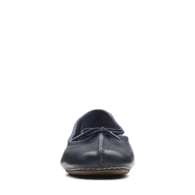Clarks Freckle Ice Navy Leather Navy Leather - 37 3
