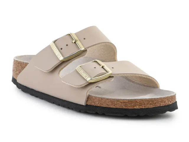 Γυναικεία Ανατομικά Σανδάλια Birkenstock Arizona 1031438 Sandcastle/Oyster Narrow Fit Μπεζ - 37 2