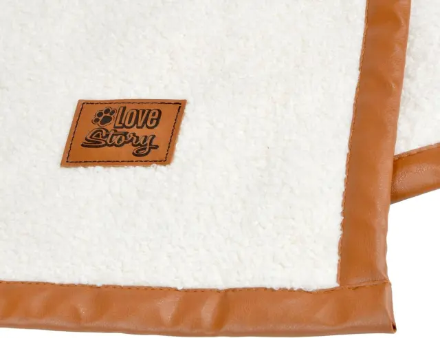Κουβέρτα Fleece Wooly LoveStory για σκύλους και γάτες, με διαστάσεις 70x50cm 6COU704 2