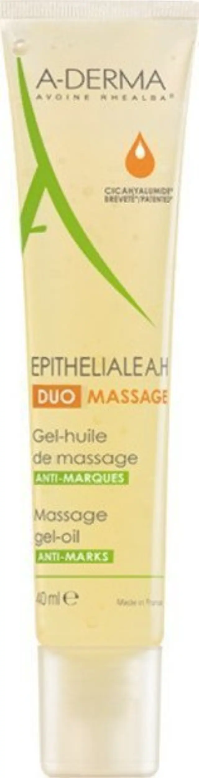 A-Derma Epitheliale A.Η Duo Massage Gel Oil Anti Marks Έλαιο Μασάζ για Ουλές, Σημάδια και Ραγάδες, 40ml