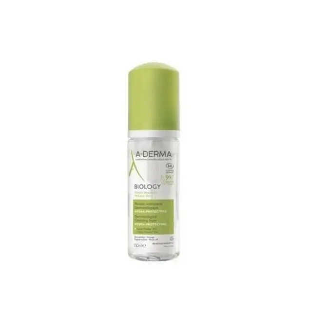A-Derma Biology Hydra-Protecting Cleansing Foam Αφρός Καθαρισμού για Πρόσωπο και Μάτια, 150ml