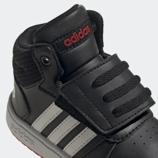 Adidas Hoops 2.0 Mid Shoes Black FY9291 - 19 3