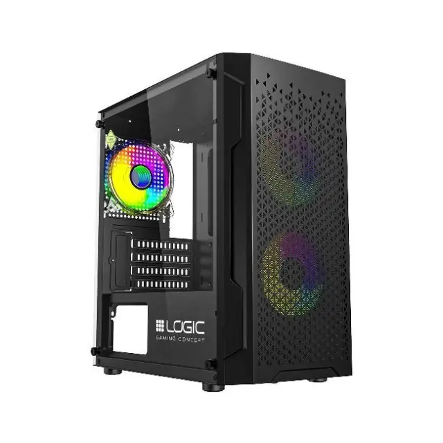 Logic PC Case Aramis ARGB Mini Tower Black (AM-ARAMIS-10-0000000-0002)