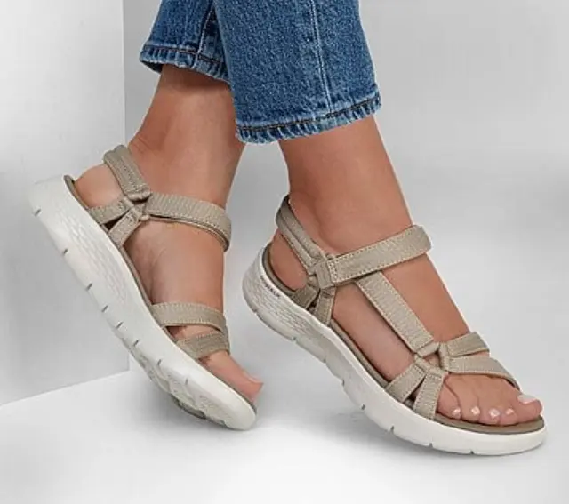 Γυναικεία Σανδάλια Μπεζ - Skechers Sublime 141451-TPE - 41