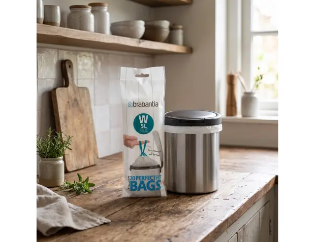 Σακούλες Απορριμάτων Code W Brabantia με χωρητικότητα 5L - 20 τεμάχια080.1166/81