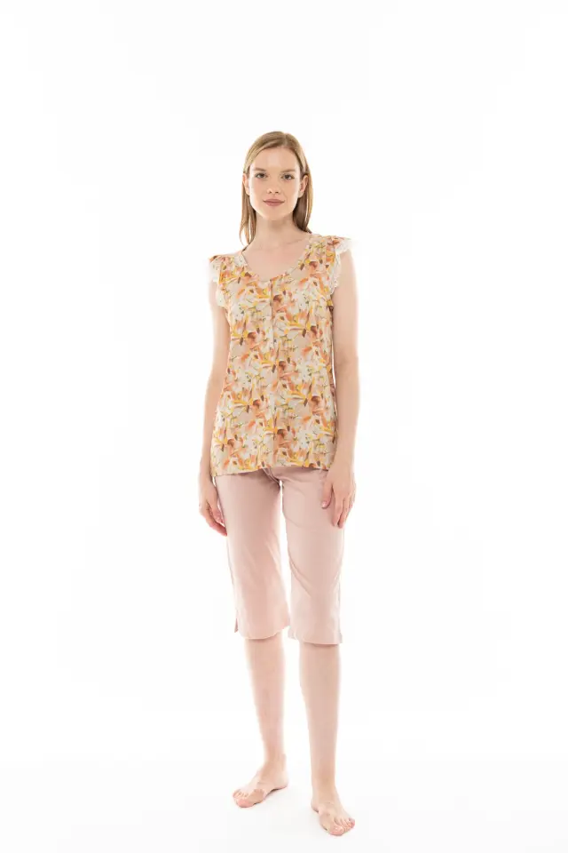 S1205 - Type - PYJAMA CAPRI PAL FLOWER