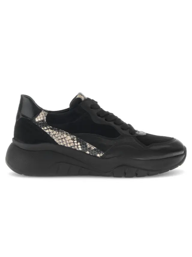 Gabor Sneakers Γυναικείο δέρμα/δέρμα Nubuck Μαύρο GAB/73451 27-SCHWARZ 3