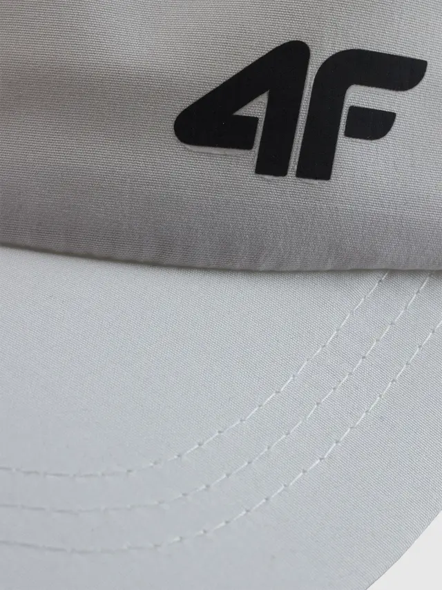 4F Baseball Cap White 4FWSS26ACABU546-10S - One Size 3