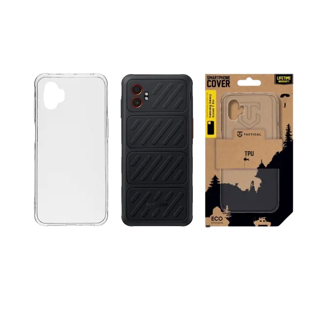 Tactical TPU Cover for Samsung Galaxy Xcover 7 Pro Transparent 3