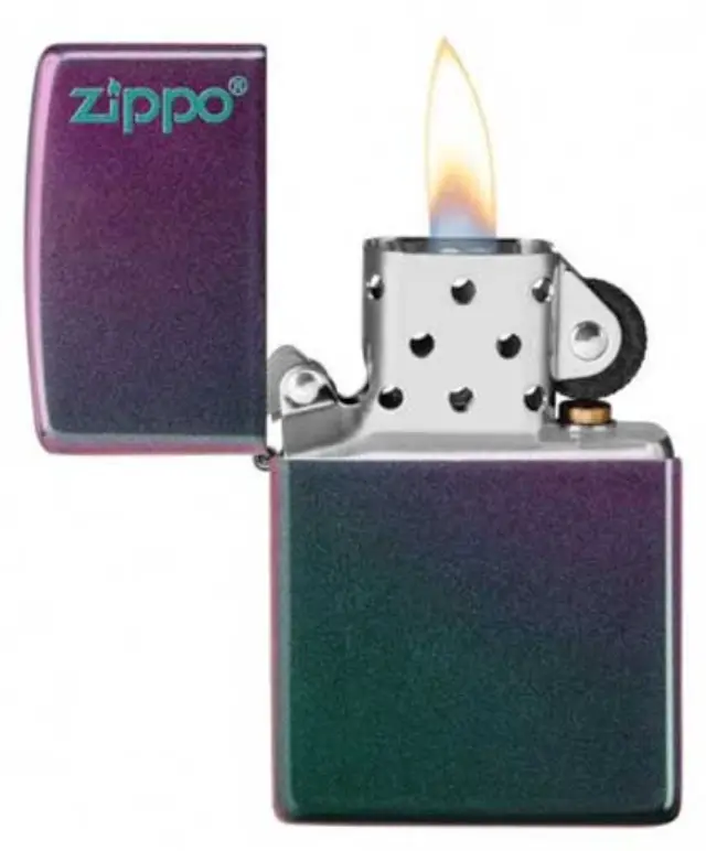 ZIPPO Αναπτήρας - 49146ZL Iridescent Με Λογότυπο Zippo 2