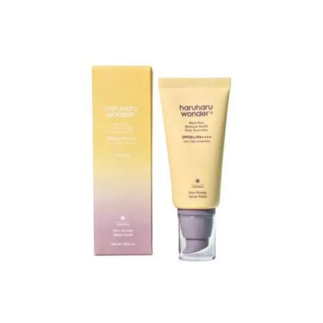 Haruharu Wonder Black Rice Moisture Airyfit Sunscreen SPF50+ 50ml – Ενυδατικη Αντηλιακη Κρεμα Προσώπου με Μαύρο Ρύζι