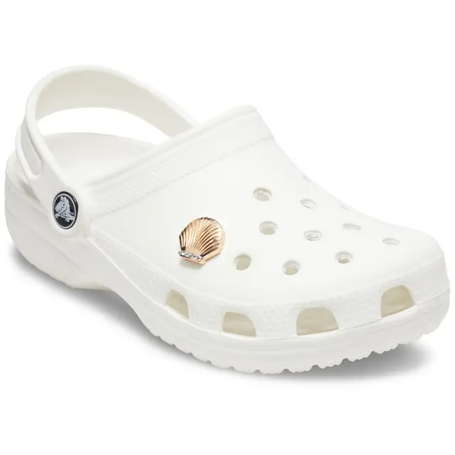 Crocs Jibbitz Gold Seashell 10008245 - One Size 2