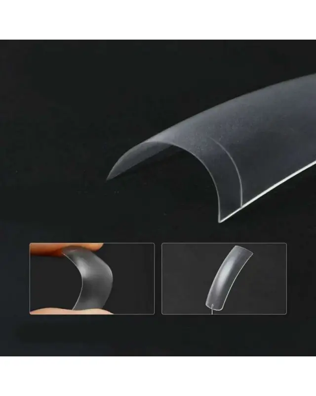 Matte Nail half coverage tips 504pcs 3