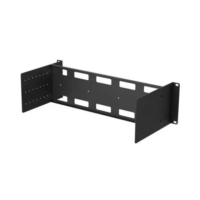 Lanberg Mounting Rail DIN TS-35 19" 3U Black (AK-1803-B) 2