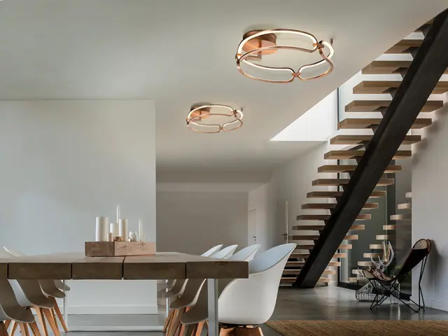 COLETTE Ø47 ROSE GOLD φωτιστικό οροφής Ροζ χρυσό 2