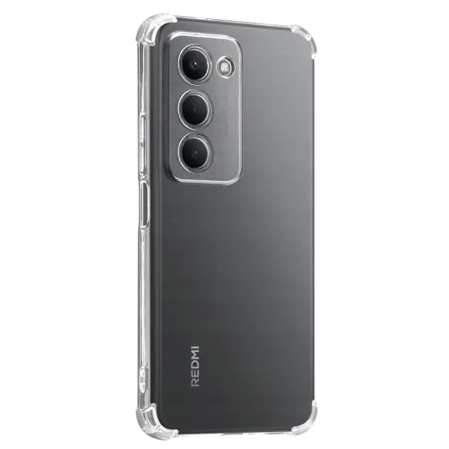 Tactical TPU Plyo Cover for Xiaomi Redmi 15 4G/5G Transparent 2