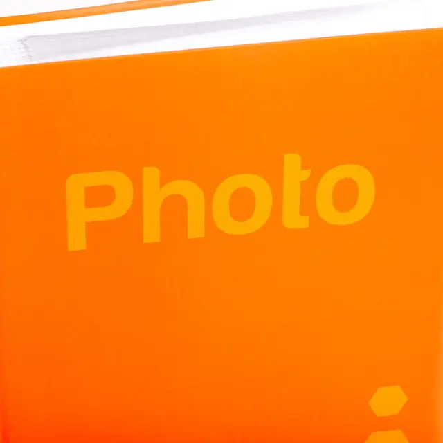 Άλμπουμ photo color orange με θήκες για 200 φωτογραφίες 10×15 ( Πορτοκαλί) 3