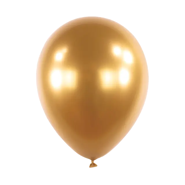 Μπαλόνια Λάτεξ 5 Satin Luxe Gold Sateen / 100 pcs