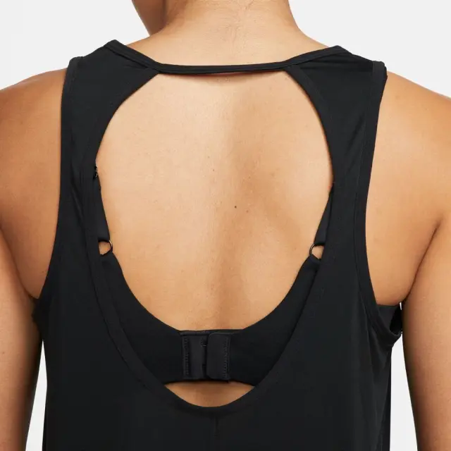 Nike Dri-FIT One Icon Clash Tank (DQ6409-010) - Μαύρο 3