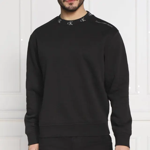 Calvin Klein - Ανδρικό Φούτερ J30J322538-BEH Μαύρο - 2XL 2