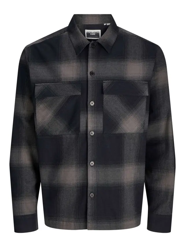 JCOCHARLIE CHECK OVERSHIRT LS BF Pavement - L , 32