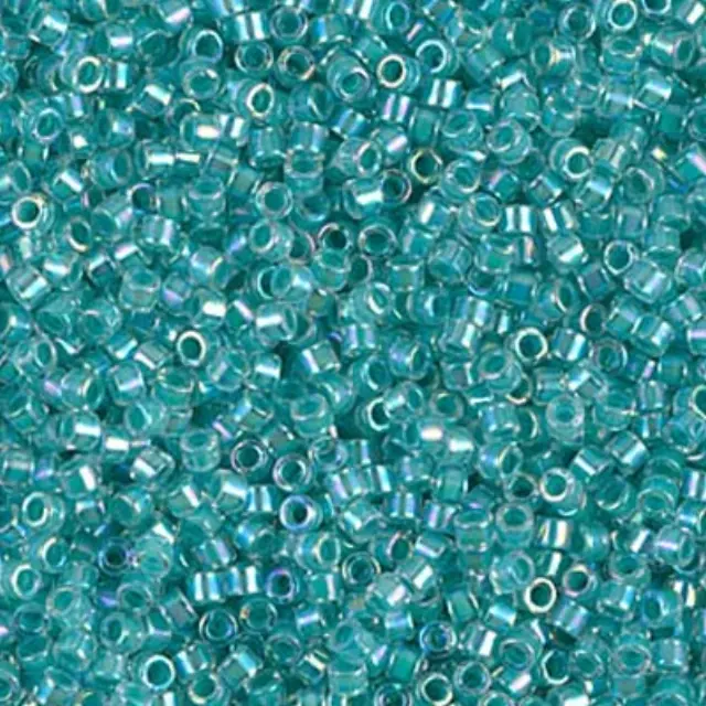 Χάντρα Miyuki Delica 11/0 - DB079 - Aqua Blue AB ~7gr