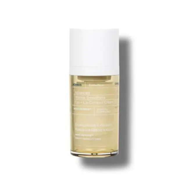 Korres White Pine Advanced Wrinkle Smoothing Eye & Lip Contour Cream Λευκή Πεύκη Κρέμα Ματιών και Χειλιών για Επανόρθωση και Λείανση, 15ml