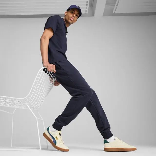 Puma Ess Logo Sweatpants Open Pant TR (682612-16) - Μπλέ 3