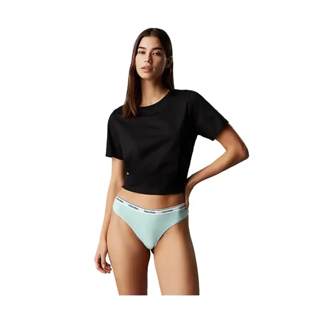 Calvin Klein Γυναικείο Brazil Modern Cotton, Χρώμα Sterling Blue - S