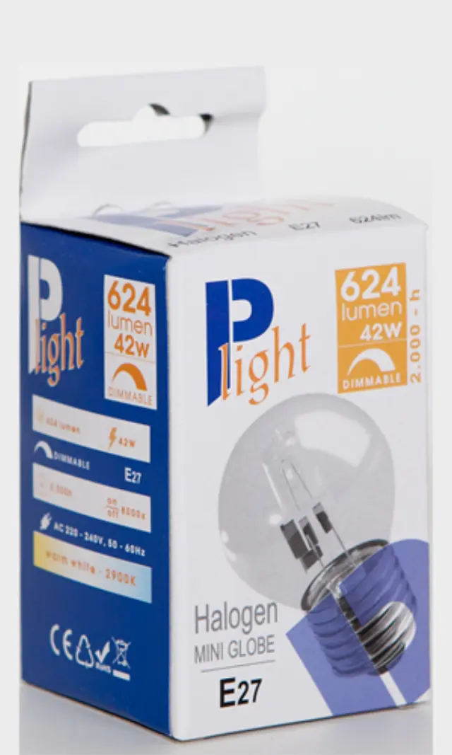 Plight Halogen Λάμπα Eco Σφαιρικό E27/42W