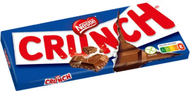 Nestle Σοκολάτα Γάλακτος Crunch 100gr 1 τμχ