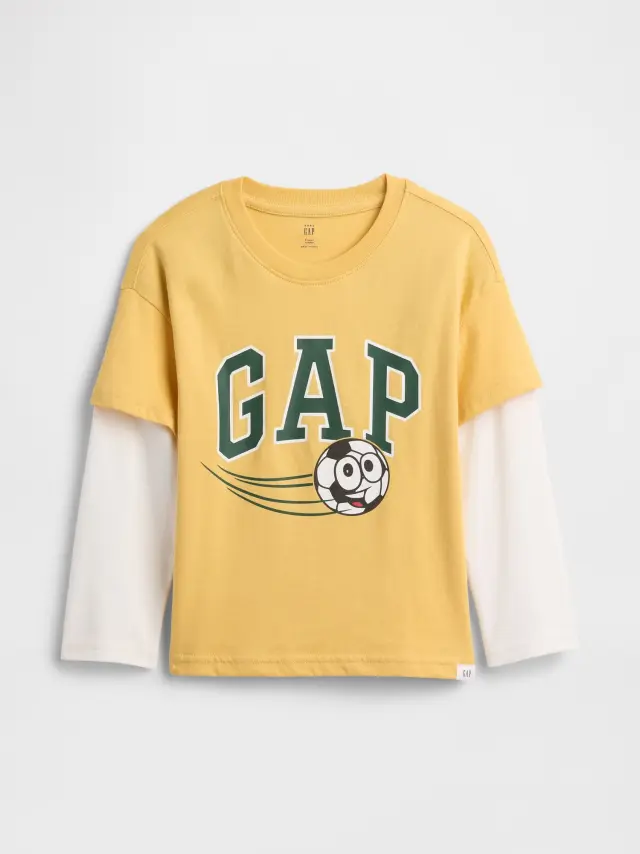babyGap Graphic Μπλούζα FRENCH ALMOND - 18-24M
